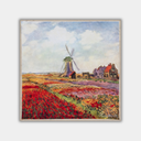 Claude Monet - Tulpių laukai Olandijoje